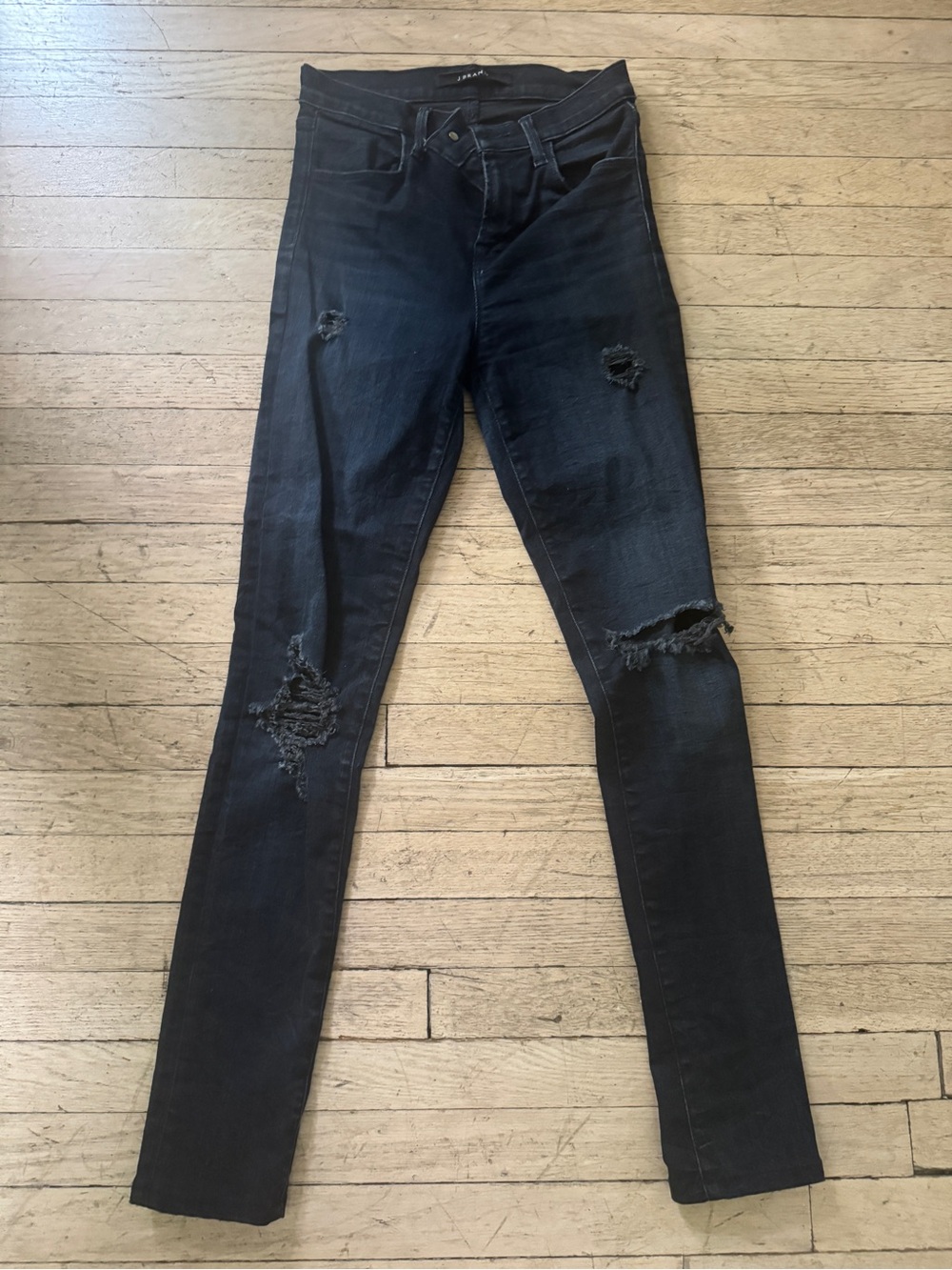 J Brand Distressed Skinny Jeans